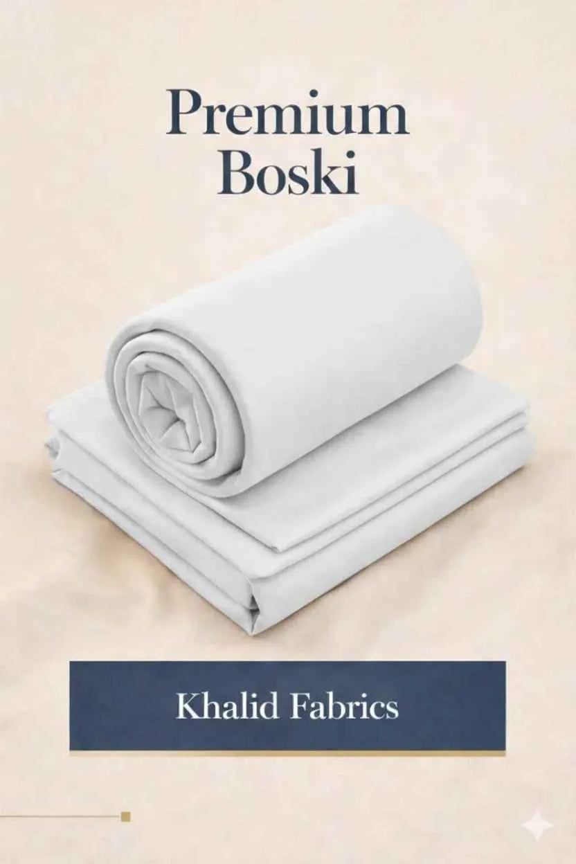 Pure Silk Premium Boski Unstitched Fabric for Men