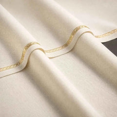 Khalid Fabrics Premium MicroCheck Wash & Wear Suit – Crisp White