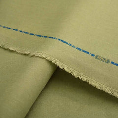 Premium Olive Green Unstitched Boski Suit