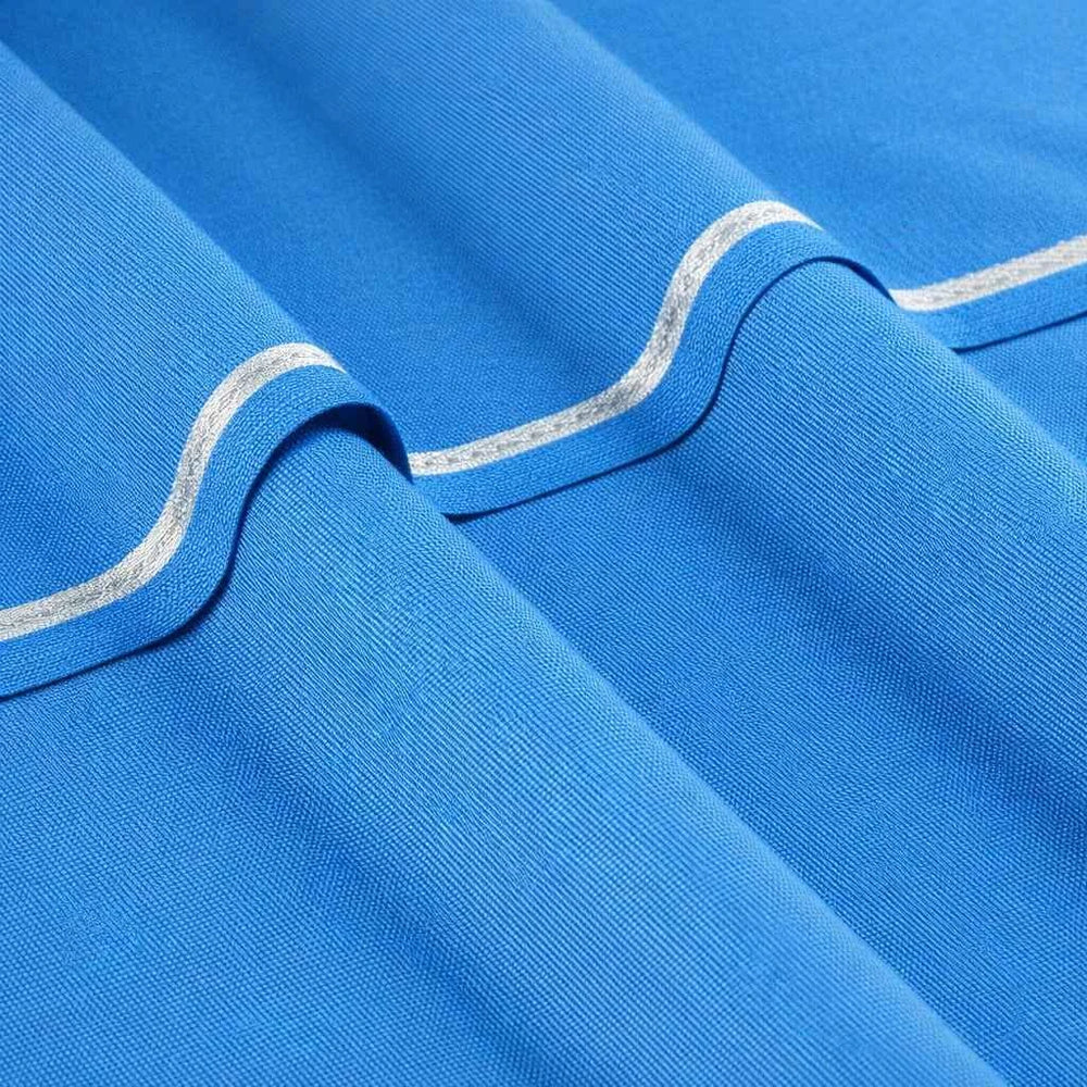 Khalid Fabrics Premium Micro-Check Wash & Wear – Elegant Azure Blue