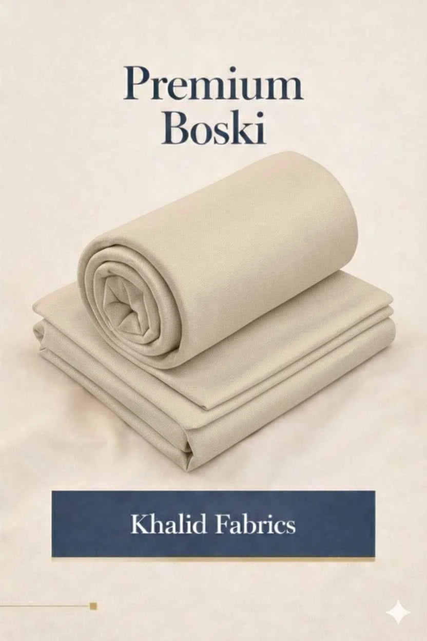 Elegant Off-White Men’s Japan Synthetic Boski Fabric