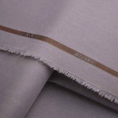 Premium Slate Grey Unstitched Boski Suit for Men